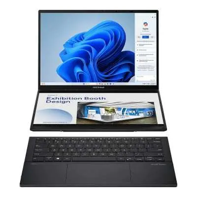 Asus ZenBook Duo laptop 14&#34; 2880x1800 OLED i7-255H 16GB UX8406CA-PZ144W fotó