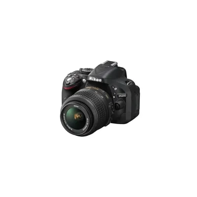 Nikon D5200 + 18-55 VR kit fekete digitális tükörreflexes fényképezőgép VBA350K001 fotó