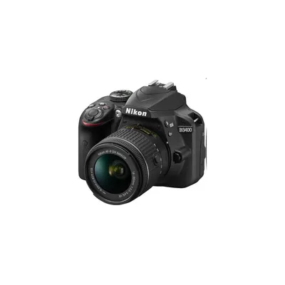 Digitális tükörreflexes fényképezőgép kit Nikon D3400 + AF-P 18–55VR VBA490K006 fotó