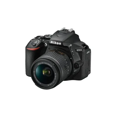 Nikon D5600 + AF-P DX 18-55 VR kit fekete VBA500K001 fotó