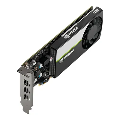 VGA T400 NVIDIA Quadro T400 GDDR6 2GB 64bit 384 CUDA PCI Express 3.0 x16, 3xmDP, LP, VCNT400-PB fotó