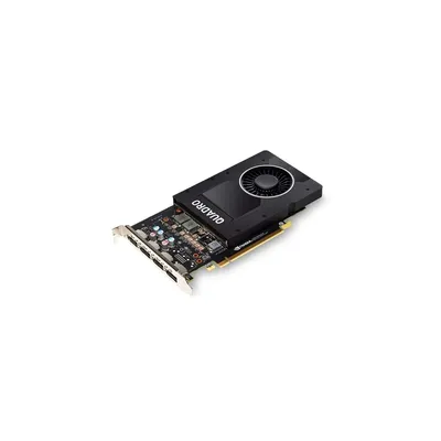 VGA P2200 NVIDIA Quadro P2200 GDDR5X 5GB 160bit 1280 CUDA PCI-E 3.0 x16 4xDP VCQP2200BLK-5 fotó