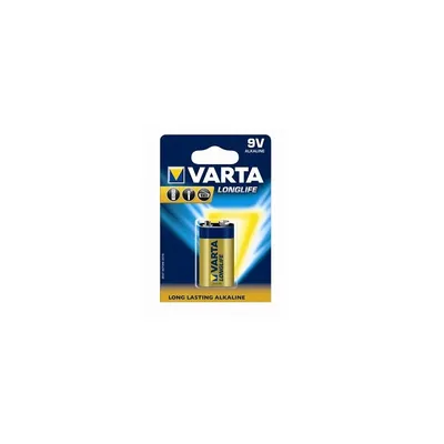 ELEM 9V ALKÁLI VARTA Longlife Extra 6LR61 1db - Már nem forgalmazott termék VELE9V1 fotó