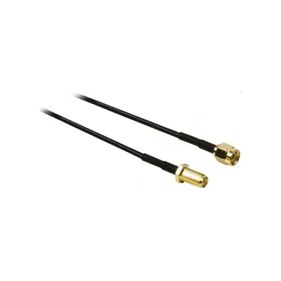 Fordított csatl. SMA antennakábel RP-SMA dugasz – aljzat, 5,00, fekete - Már nem forgalmazott termék VGSP02210B50 fotó