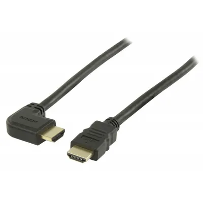 HDMI kábel 1.4 HDMI csatlakozó HDMI csatlakozó, jobbos sarok, 1,00 m, fekete VGVP34260B10 fotó