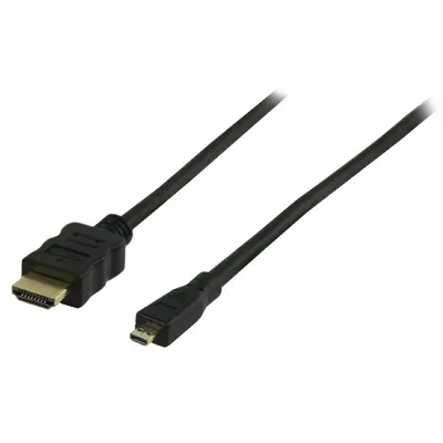 HDMI kábel 1.4 HDMI csatlakozó HDMI micro csatlakozó 5,00m fekete VGVP34700B50 fotó