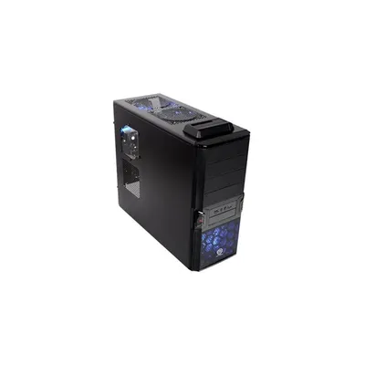 Számítógépház USB3.0 THERMALTAKE V3 BlacX Edition fekete ház dokkolóval VL800M1W2N fotó