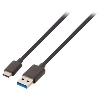 USB 3.0 Kábel USB-C Dugó - A Dugasz 1.00 m Fekete - Már nem forgalmazott termék VLCP61600B10 fotó