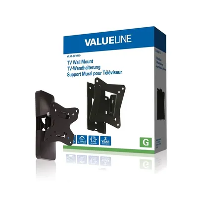 TV fali konzol 10 26" 25 66 cm, 15 kg Dönthető, forgatható VLM-SFM10 fotó