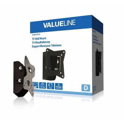 TV fali konzol, 10 26" 25 66 cm 30 kg Dönthető VLM-ST10 fotó