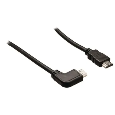 HDMI kábel 1.4 HDMI csatlakozó HDMI csatlakozó balos sarok 2m fekete VLVB34250B20 fotó
