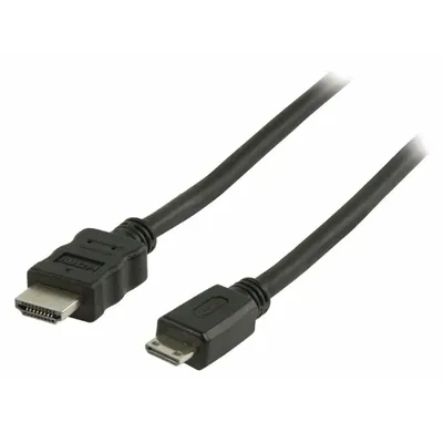 HDMI kábel 1.4 HDMI csatlakozó HDMI mini csatlakozó 1m fekete VLVP34500B10 fotó