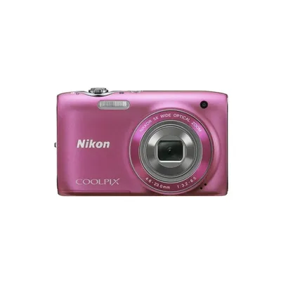 NIKON Coolpix S3100 rózsaszín 14MP digitális fényképezőgép 24 hónap Nikon szervizben VMA716E1 fotó