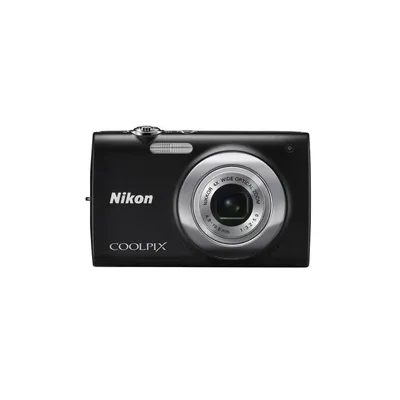 NIKON Coolpix S2500 fekete 12MP digitális fényképezőgép 24 hónap Nikon szervizben VMA781E1 fotó