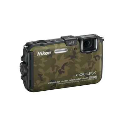 Nikon Coolpix AW100 terepszínű 16MP digitális fényképezőgép VMA894E1 fotó