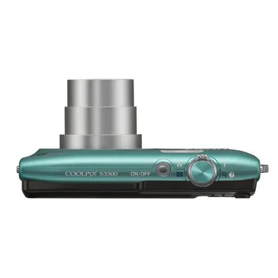 NIKON Coolpix S3300 Zöld 16MP digitális fényképezőgép VMA956E1 fotó