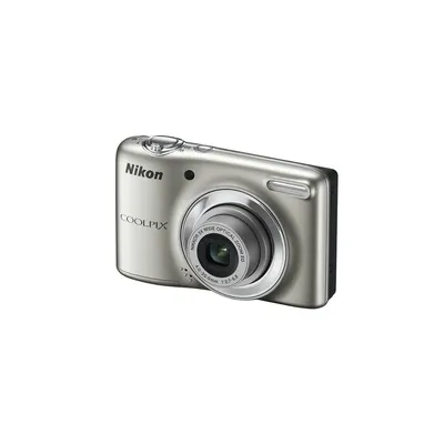 NIKON Coolpix L25 Ezüst Starter Kit 10MP digitális fényképezőgép VMA990KH02 fotó