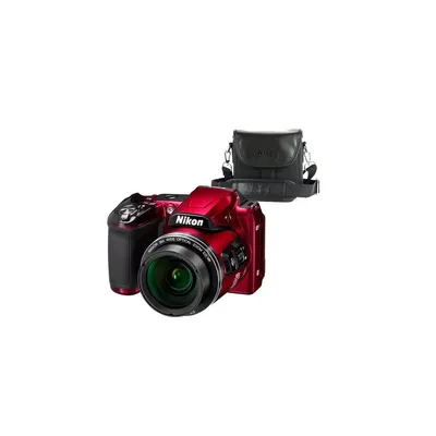 Digitális fényképezőgép Nikon Coolpix L840 + CS-P08 tok Vörös VNA771K001 fotó