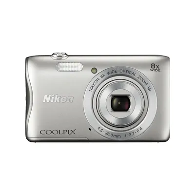 Digitális fényképezőgép Nikon Coolpix S3700 Ezüst VNA820E1 fotó