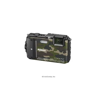 Nikon Coolpix AW130 Terepszínű digitális fényképezőgép VNA843E1 fotó