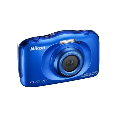 Digitális fényképezőgép Nikon Coolpix W100 Kék VQA011E1 fotó