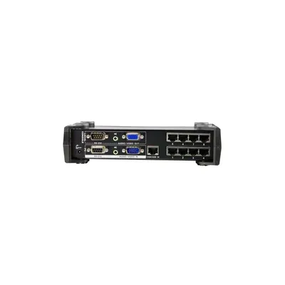 ATEN VanCryst Cat5 VGA Splitter +audio 8 portos VS1508T VS1508TA7G fotó