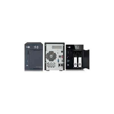 NAS 2 HDD hely 60GB SSD Thecus W2000 fotó