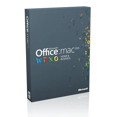 Microsoft Off Mac Home Business 1PK 2011 English DVD