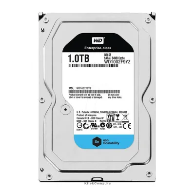 1TB 3,5" SATAIII HDD Western Digital Datacenter SE winchester WD1002F9YZ fotó