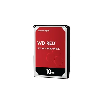 10TB 3.5&#34; HDD SATA3 Western Digital Red winchester WD101EFAX fotó