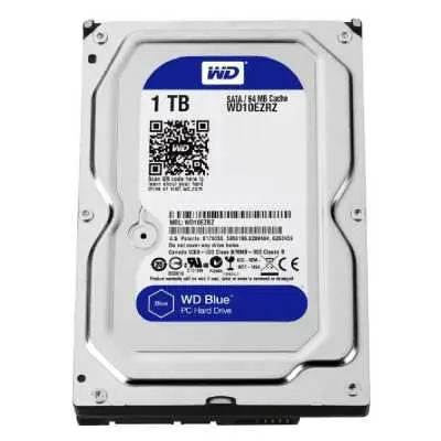 1TB 3,5&#34; HDD SATA3 64MB Western Digital Blue WD10EZRZ fotó