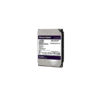 14TB 3.5&#34; HDD SATA3 7200RPM Western Digital Purple 512MB WD140PURZ fotó