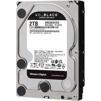 2TB 3,5&#34; HDD SATA-600 Desktop Western Digital Black WD2003FZEX fotó