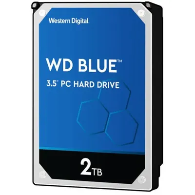 2TB 3,5&#34; HDD SATA3 Western Digital Blue WD20EZBX fotó