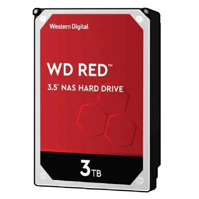 3TB 3.5&#34; HDD SATA3 Western Digital 5400rpm 256MB Red WD30EFAX fotó