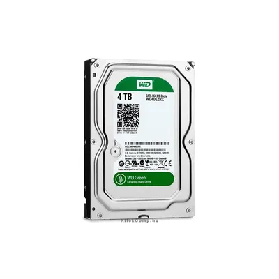 4TB 3,5" SATA3 HDD Western Digital Green WD40EZRX fotó