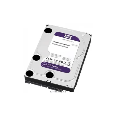 4TB 3,5" SATAIII HDD Western Digital PURPLE winchester WD40PURX fotó