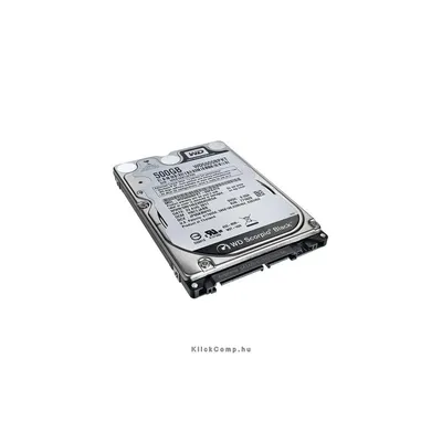 500GB 2,5&#34; HDD SATA3 Notebook Western Digital Black WD5000BPKX fotó