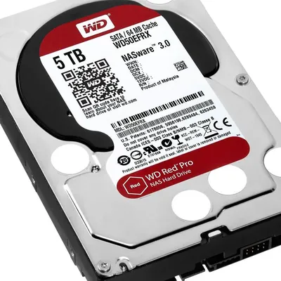 5TB 3,5" SATAIII HDD Western Digital RED winchester WD50EFRX fotó