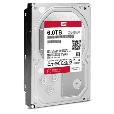 6TB 3.5'' HDD SATA 6Gb s 7200RPM WD Red Pro WD6002FFWX fotó