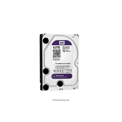 6TB 3,5&#34; SATA-600 HDD Desktop Western Digital Purple WD60PURX fotó