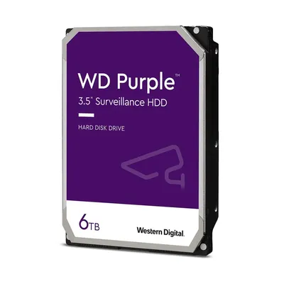 6TB 3,5&#34; HDD SATA3 Western Digital Purple WD63PURZ fotó