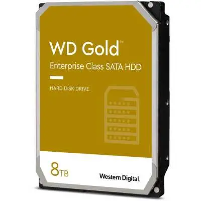 8TB 3,5&#34; HDD WD SATA3 7200rpm 256MB Gold WD8004FRYZ fotó