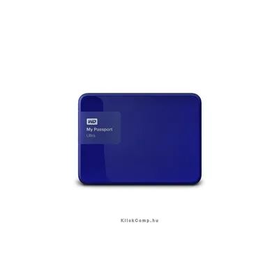 2TB Külső HDD 2,5" USB3.0 Kék Western Digital MyPassport Ultra WDBBKD0020BBL-EESN fotó
