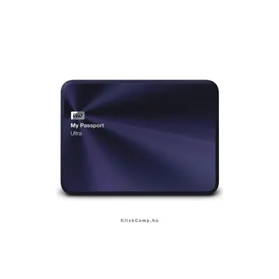 2TB Külső HDD 2,5" USB3.0 Western Digital MyPassport Ultra Metal Kék WDBEZW0020BBA-EESN fotó