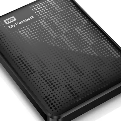 Western Digital 2,5" 500GB külső USB3.0 fekete My Passport winchester WDBKXH5000ABK-EESN fotó