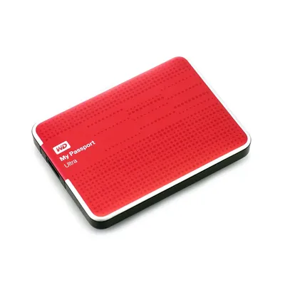 2TB külső HDD 2,5" Western Digital My Passport Ultra piros WDBMWV0020BRD fotó