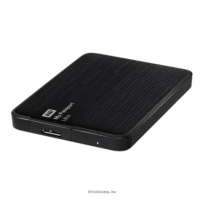 Western Digital 500GB MyPassport Ultra 2,5" Külső HDD USB3.0 Fekete WDBPGC5000ABK-EESN fotó