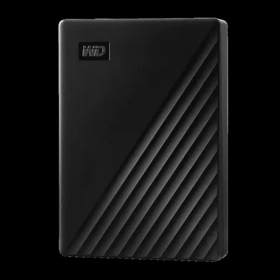 4TB külso HDD 2,5&#34; USB3.2 Western Digital My Passport Black WDBPKJ0040BBK-WESN fotó