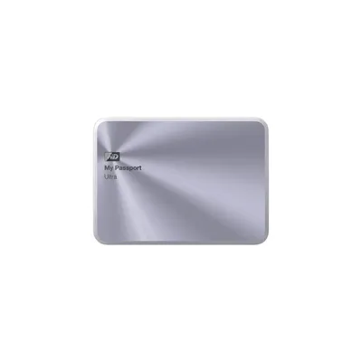 Western Digital külső HDD 2,5" My Passport Ultra Metal 1TB, ezüst WDBTYH0010BSL fotó